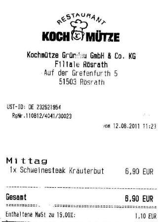 mriv Hffner Kochmtze Restaurant